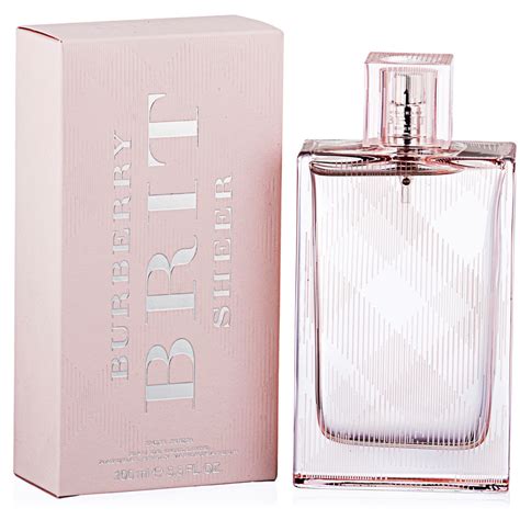 brit sheer de burberry|Burberry Brit sheer smell.